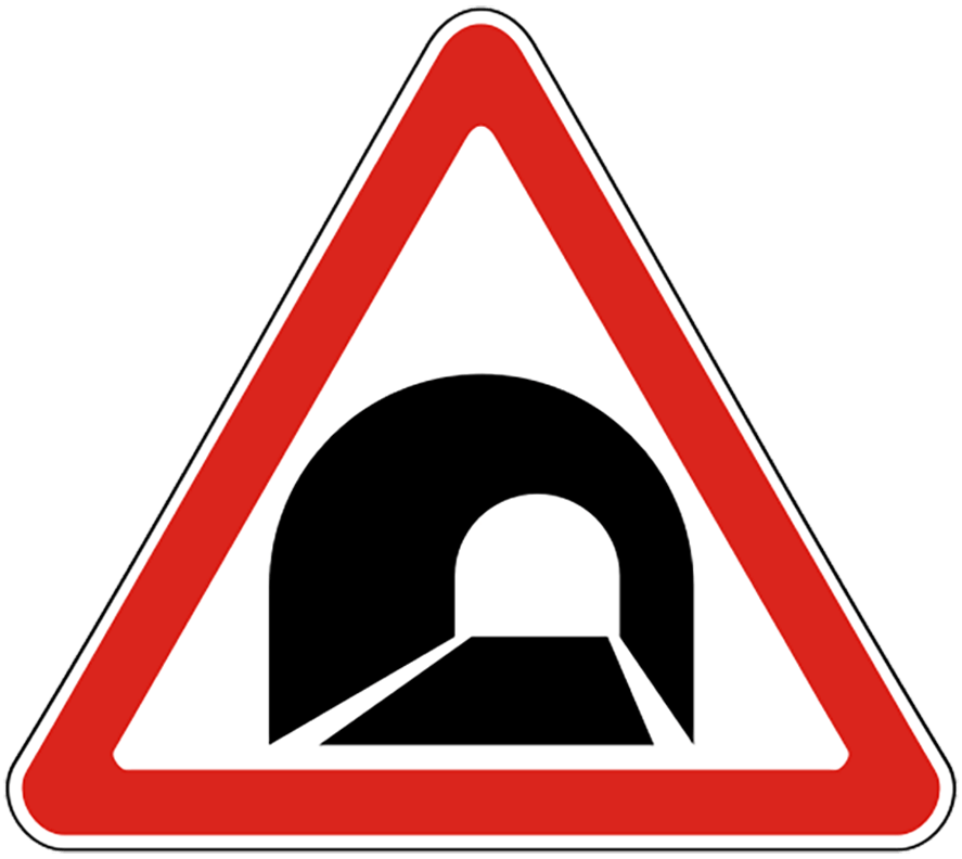 Дорожный знак тоннель картинка