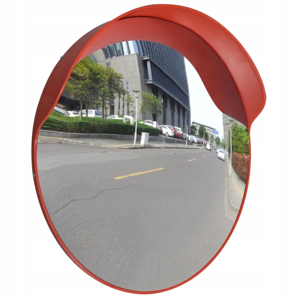 Зеркало дорожное сферическое 1000мм с козырьком