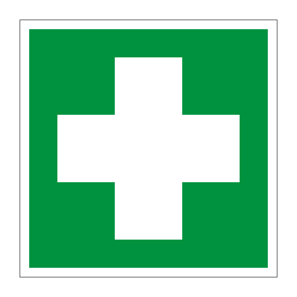 Знак ЕС01 «Аптечка первой медицинской помощи»